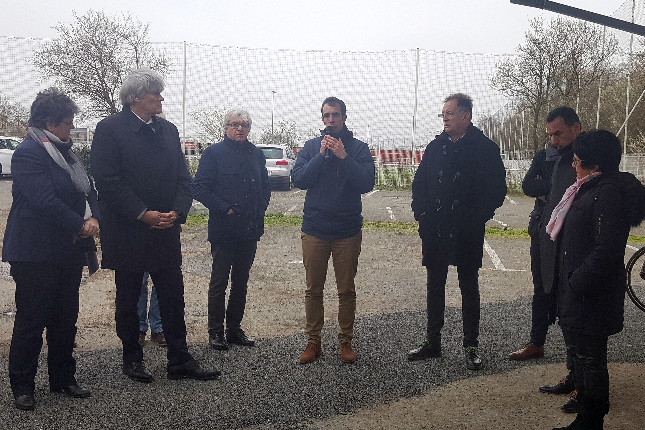 Inauguration Ombrière Stade Fontenelles